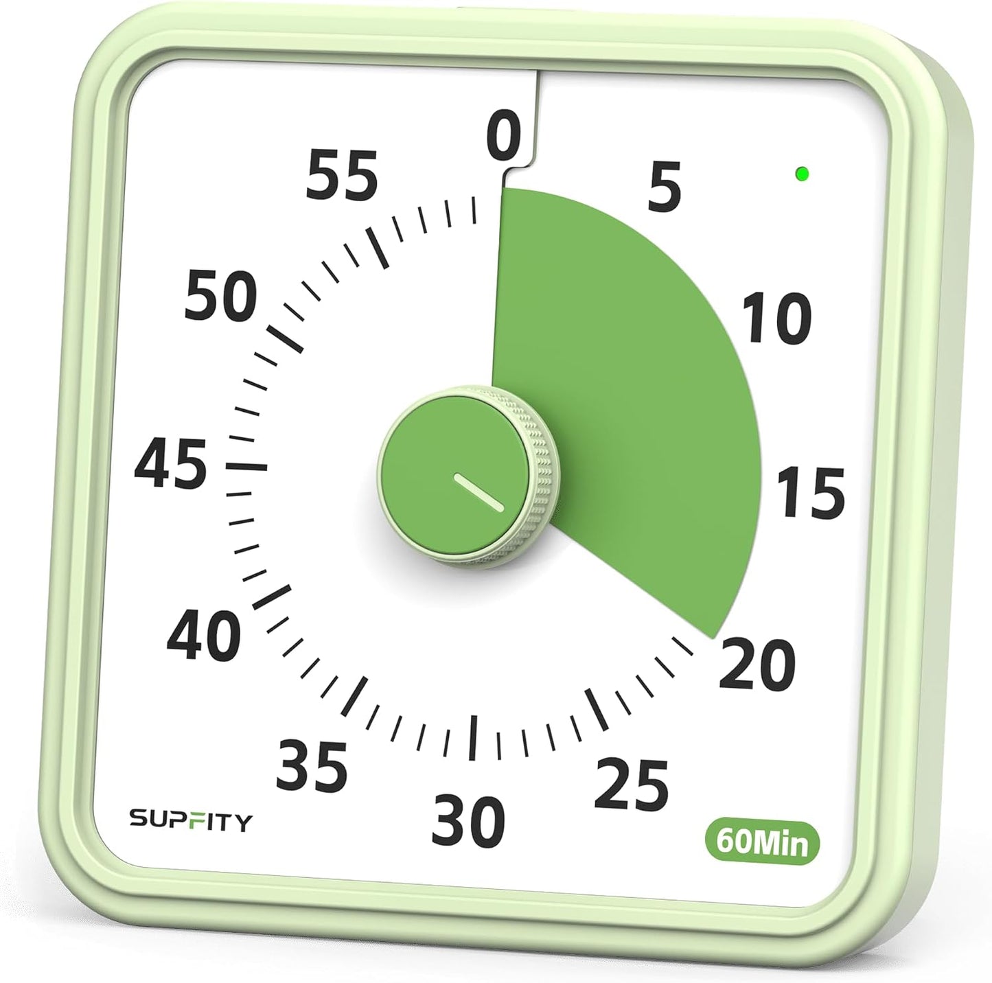 8-Inch Large Visual Timer for Kids 60-Minute Classroom Timer Magnetic | Countdown Timer with Pause Kickstands, Time Management Tool ADHD Timer Home School Kitchen and Office