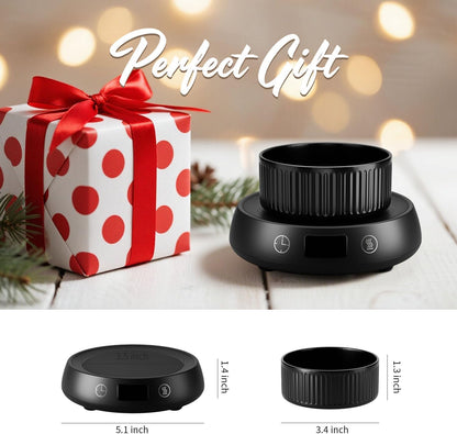 Candle Warmer,Wax Melt Warmer, Wax Warmer for Scented Wax, Wax Cube Burner | Wax Melter, 3 Temp Setting, 1-9H Auto Shut Off Timer, Electric Scented Wax Melter, Home Bedroom Office Use,Coffee Mug Warmer