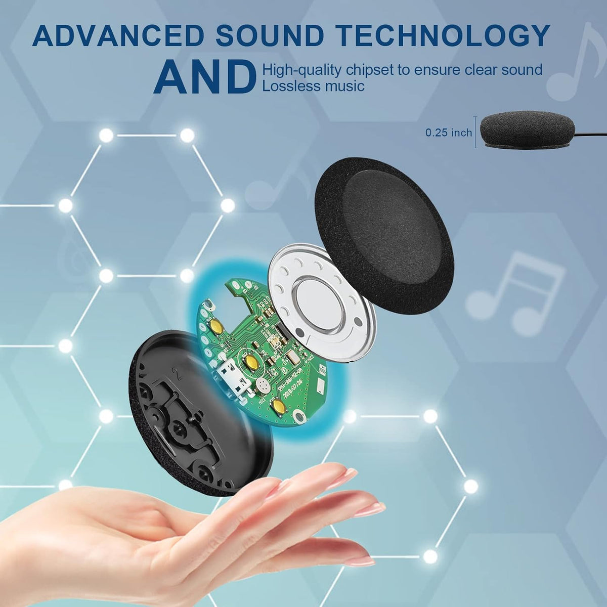 2-Pack Sleeping Headphones, Headband Headphones for Side Sleepers
