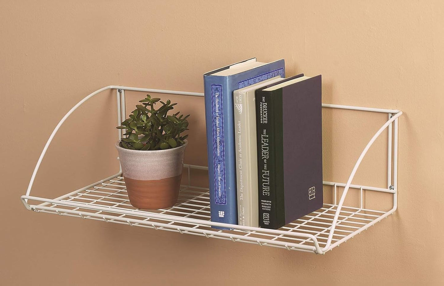 ClosetMaid 8278 18-Inch Wide Laundry Utility Hanger Shelf, White