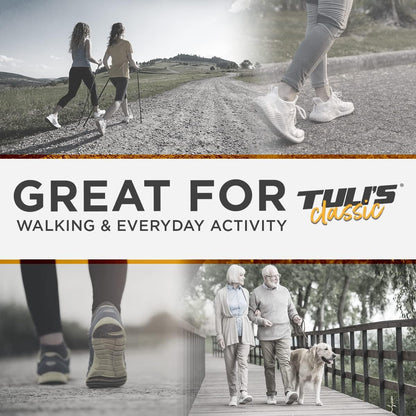 ProStretch Plus Calf Stretcher & Tuli's Classic Heel Cups Bundle - Plantar Fasciitis & Heel Pain Relief