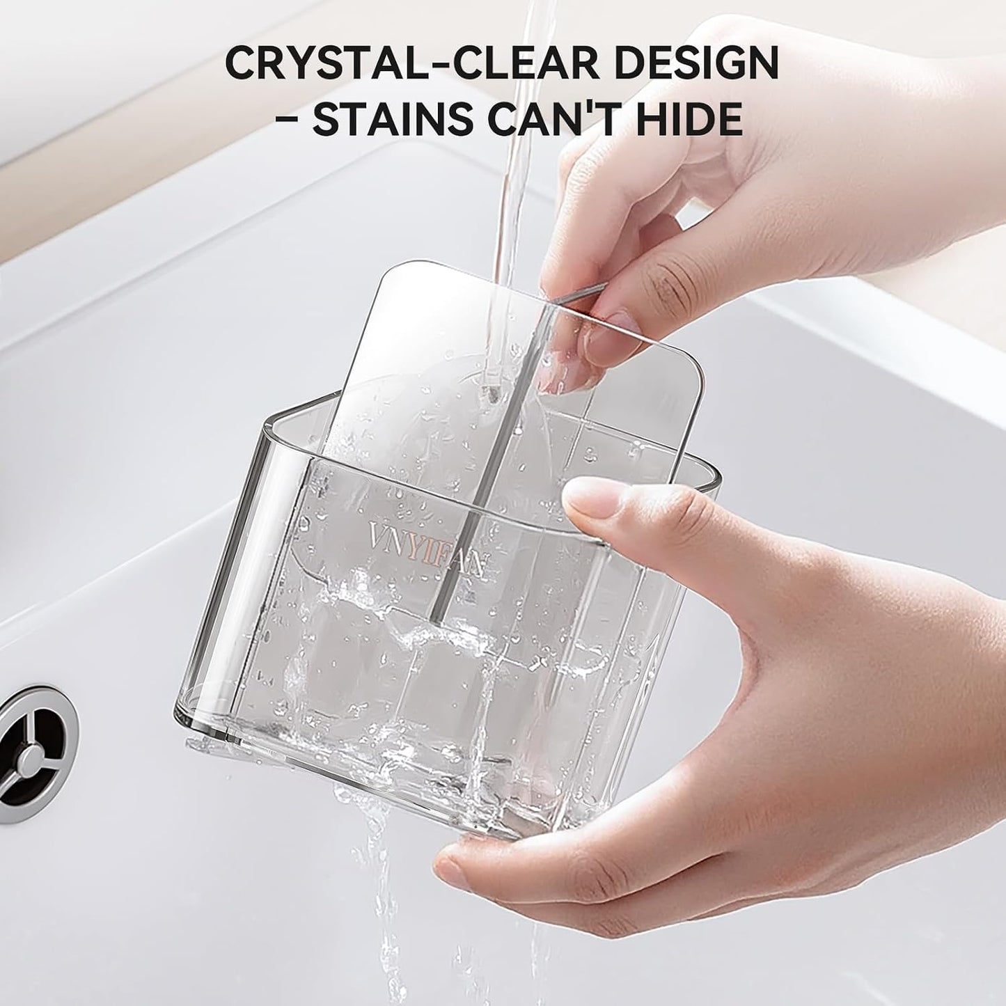 3 Slots Detachable Toothbrush Holders Wall Mounted for Bathrooms | Electric Toothbrush Holder with Drip Tray, Tooth Brush and Toothpaste Holder Organizer for Bathroom Countertop Organizer