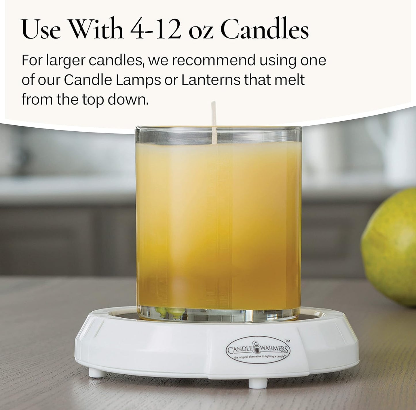 Candle Warmers ETC Timer Candle Plate Warmer