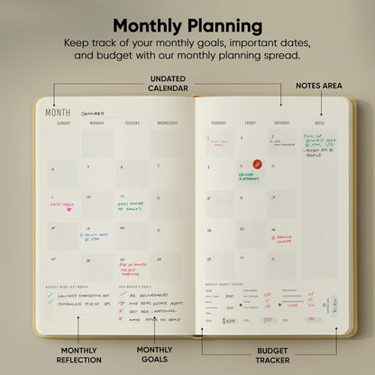 Dated, 2026 Planner, 5.8” x 8.3” - The #1 Productivity Planner to Achieve Your 2026 Goals - Planner 2026-2027 by PRODUCTIVITY STORE (A5, GREY)