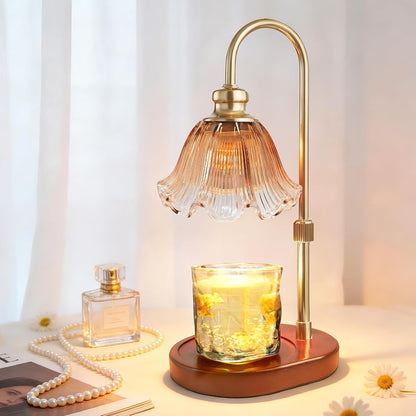 Candle Warmer Lamp with Timer, Christmas Decorations Indoor, Birthday Gifts for Women Mom, Warming Gifts for Office, Dorm, Apartment & New Home Decor
