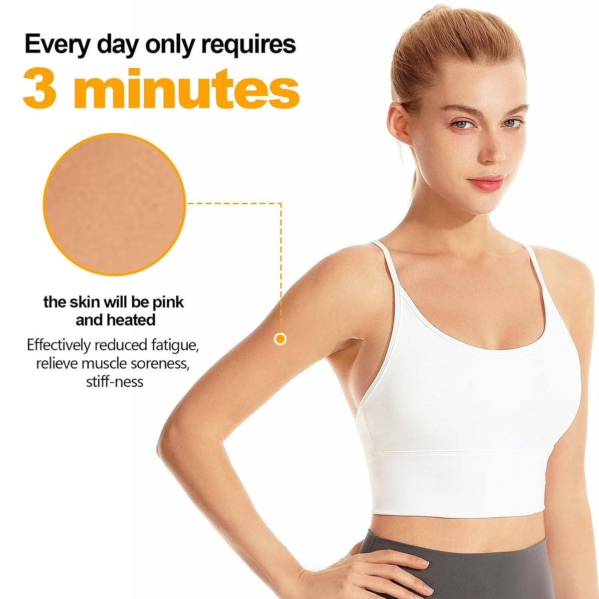 Running man Massage Roller-Deep Tissue Massage Tool for Face,Hand,Neck and Thighs, Acupuncture Roller - Muscle Pain Relief, Face Roller-Skin Care Face Massager Tightens & Tones Skin Appearance