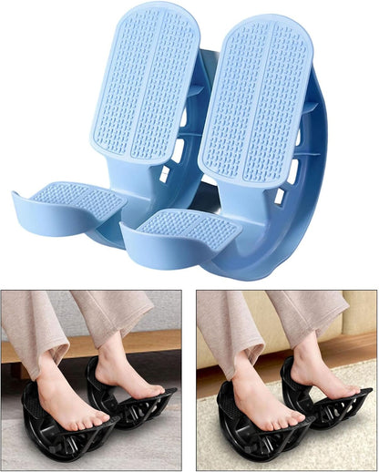 SM SunniMix 2 Pieces Foot Stretcher Rocker Calf Stretcher Ankle Stretcher Foot Rocker Board PP Material Non Slip Stable Design Suitable for, Blue