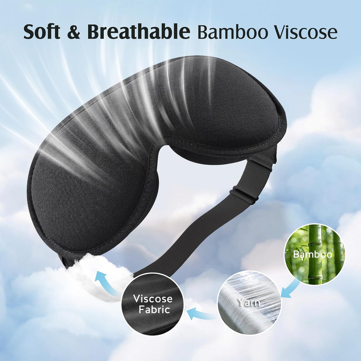 YFONG Sleep Mask for Women Lash Extension 3D PRO Eye Mask for Sleeping