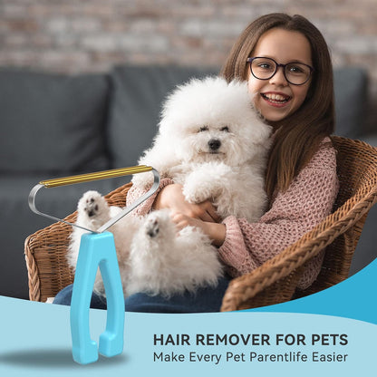 Pet Hair Remover, Dog and Cat Hair Remover, Carpet Rake, Carpet Scraper | Pet Hair Removal Tool, Carpet Rake for Pet Hair Removal, Pile Brush, Carpet, Car Cushions, Sofa, Pet Bed, Furniture, Rug