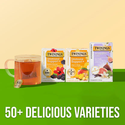 Twinings Adaptogens Calm Ashwagandha Fig & Vanilla Tea Bags (1 Pack)