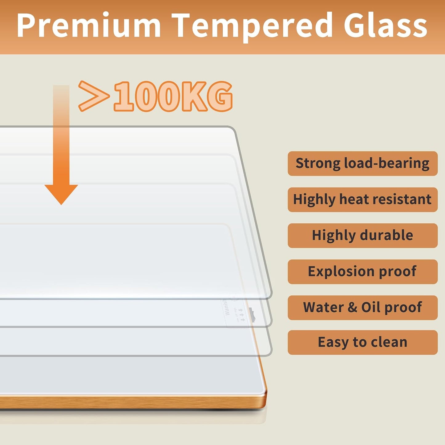 Electric Warming Tray,Extralong 47"x12",Tempered Glass Warming Mat for Food | Keep Food Warm,Food Warmers For Parties Buffet Daily Gatherings,Temperature Adjustable,With Thermostat,Full Surface Heating