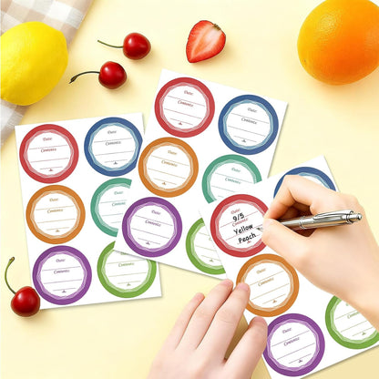 142 Pcs Canning Label Stickers Set with Chalk Markers for Mason Jars | 80 Reusable Blackboard Labels, 60 Handmade for You Stickers, 2 Erasable Chalk Markers for Spice Jam & Various Food Containers