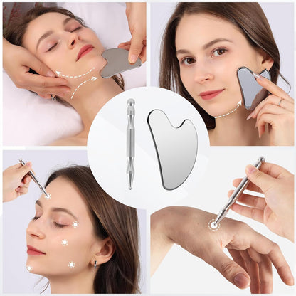 Manual Trigger Point Massage Tool With Thumb Saver For Deep Tissue Massage | One-Piece Molded Resin, No Parting Lines & Smooth Skin-Friendly. Ergonomic Build Saves Massage Effort For Deep Tissue Massage