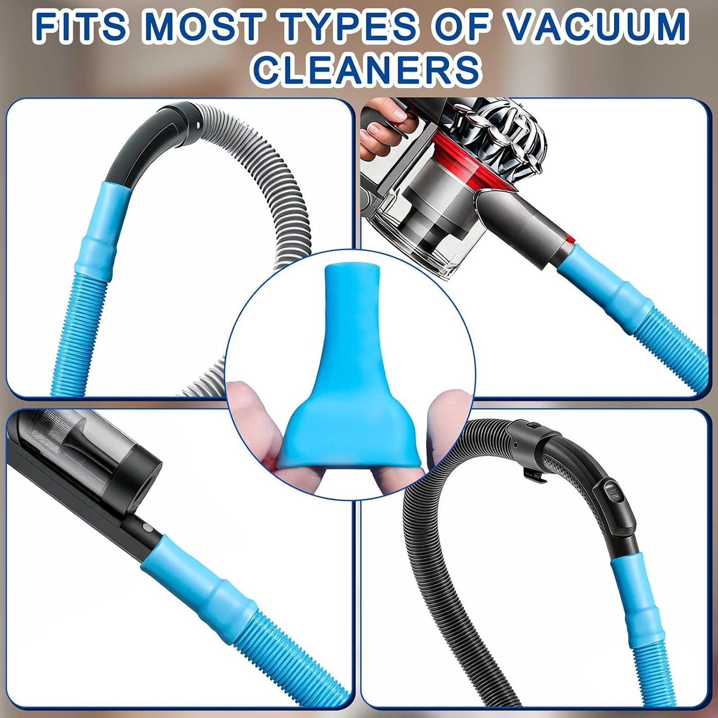 Dryer Vacuum Hose attachment Lint Kit–Flexible Hose for Deep Cleaning Vents & Traps，Dryer Vent Cleaner Kit, Lint trap cleaning tool