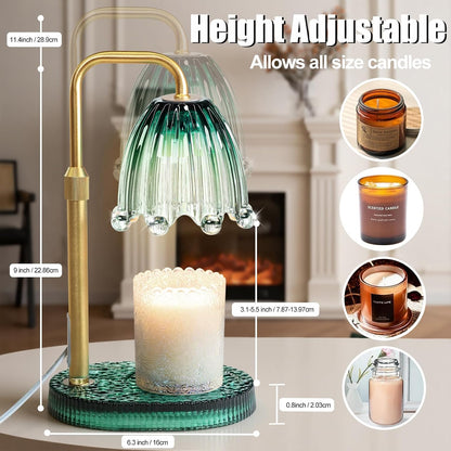 Candle Warmer Lamp with Timer,Birthday Gifts for Women
