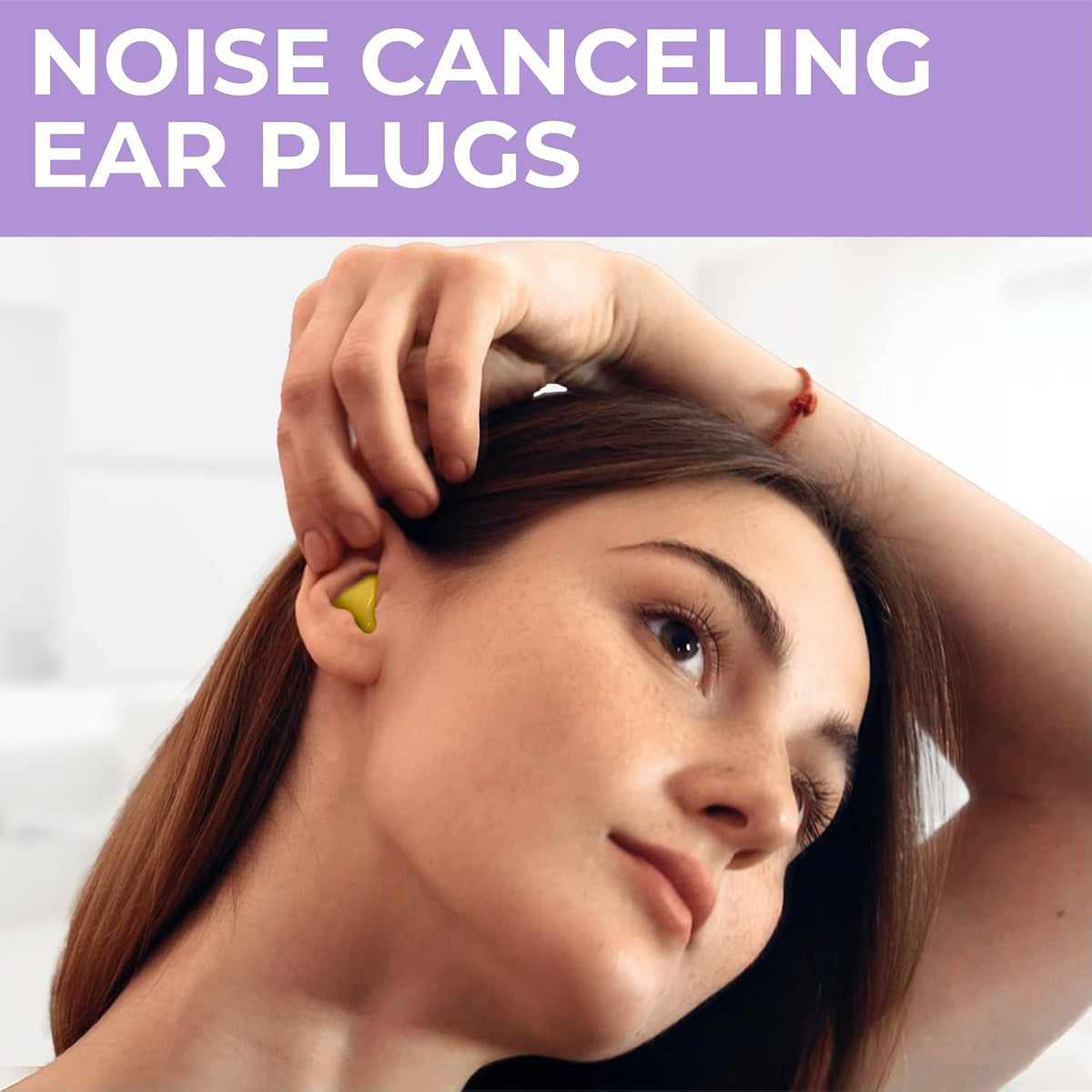 PQ Wax Ear Plugs for Sleep - 6 Silicone Wax Earplugs for Sleeping and Swimming - Gel Ear Plugs for Noise Cancelling, Ear Protection - Sleeping Earplugs with Sound Blocking (6-Pillows). Beige