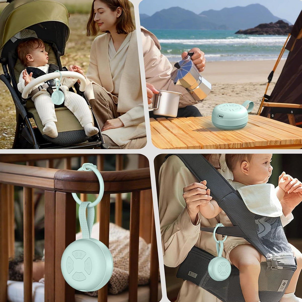 Portable Baby Sound Machine & Essentials for Babies & Kids