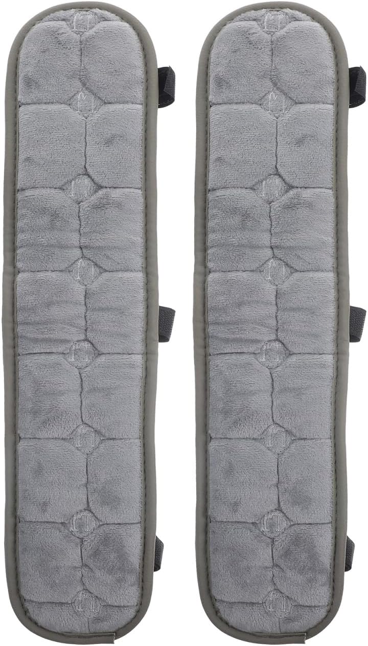Gatuida 1 Pair Office Chair Armrest Covers, Elastic Removable Arm Rest Pads for Elbows and Forearms Pressure Relief, Office Seat Hand Rest Protector for Gaming Lounge Chairs, 17.69 x 3.93 Inch, Black