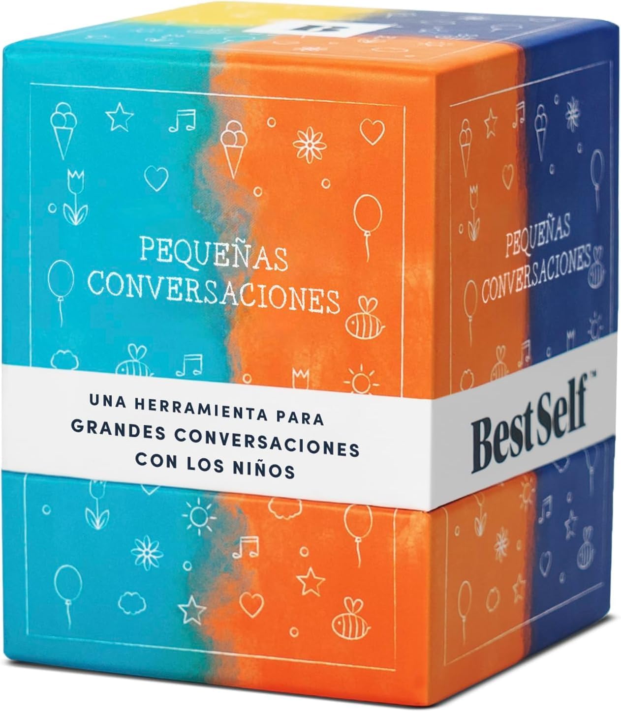 BestSelf Pequeñas Conversaciones – 150 Tarjetas para Niños en Español | Who, what & why prompts — therapy, classrooms & family bonding for children ages 4-12. Little Talk en español.
