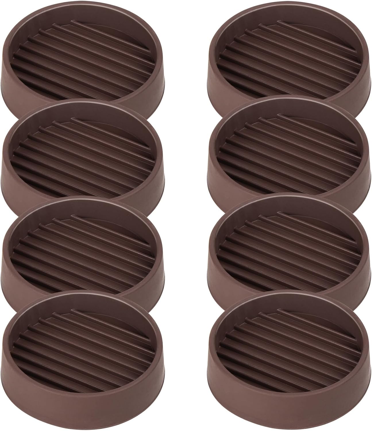Furniture Pads 3x3 Non Slip Rubber Furniture Caster Cup for Hardwood Floors