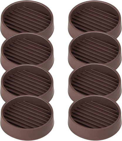 Furniture Pads 3x3 Non Slip Rubber Furniture Caster Cup for Hardwood Floors