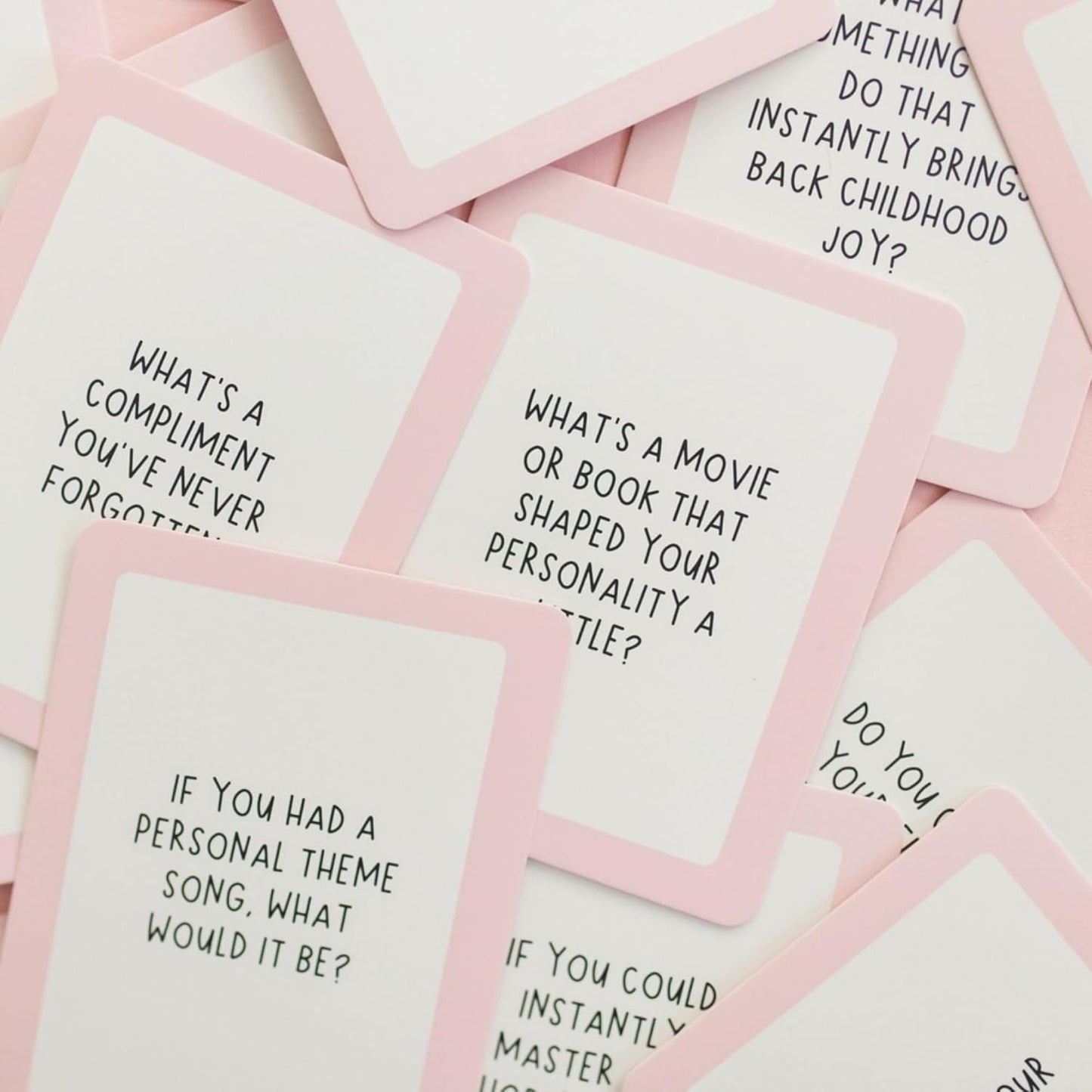 Pippi Post S'More Nature Conversation Cards with Tin, 50 Outdoor Prompts | 50 Conversation Starter Cards, Decorative Storage Tin, Ice Breaker Game
