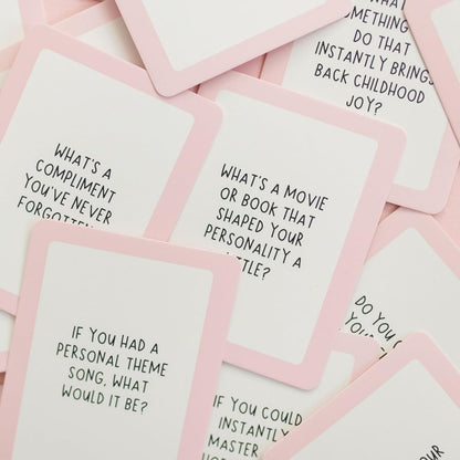 Pippi Post S'More Nature Conversation Cards with Tin, 50 Outdoor Prompts | 50 Conversation Starter Cards, Decorative Storage Tin, Ice Breaker Game