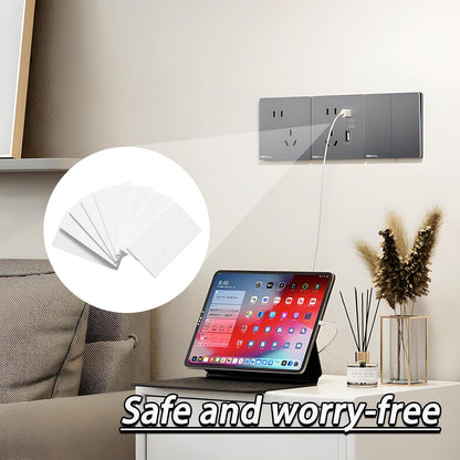 30pcs Electrical Outlet Insulation Pads,Draft Sealers Foam Gasket Outlet Insulators,Compatible Wall Light Switch Socket Covers for Home Improvement(Style A)