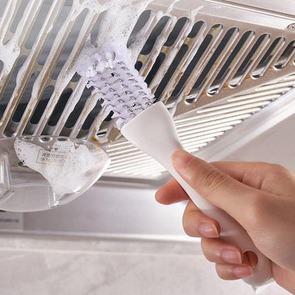 2 Set Kitchen Scrub Brush with Grill Cleaning Brick Stove Cleaning Brush Griddle Cleaning Kit for Range Hood Grease Grime Removal Cooktop Gas Stove Burner Oven Pot Pan Bottom BBQ Grates Smoker