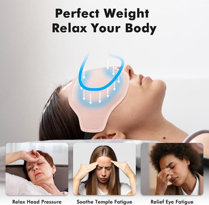 3D Weighted Eye Mask for Lash Extensions, Eye Covers for Sleep