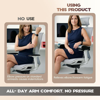 Chair Arm Pads for Office, Wheelchair and Gaming