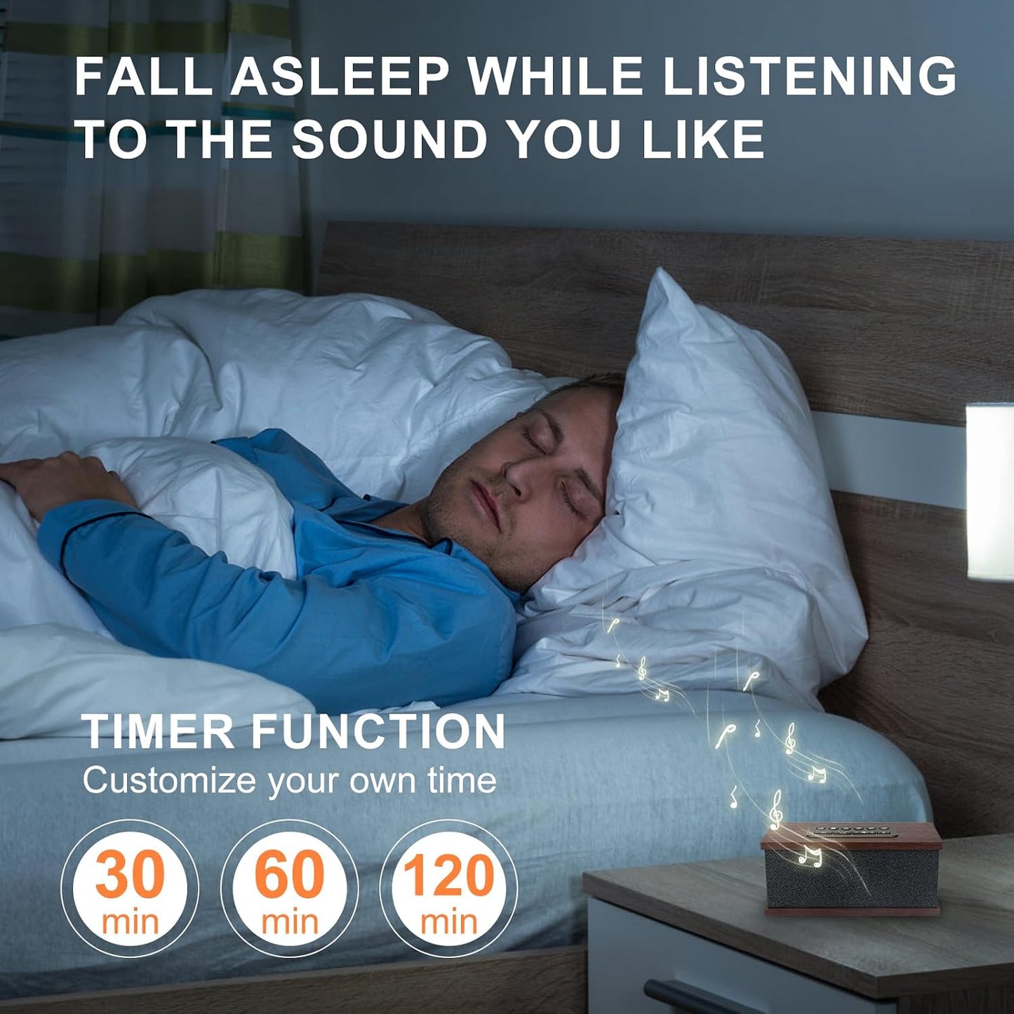 Sound Machine White Noise Machine with 70 Natural Soothing Sounds Sleeping Timer Memory Function 30 Volume Levels Brown Noise Sleep Sounds Machine Powered by USB for Baby Kids Adults,Black