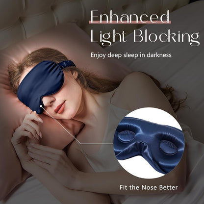 ZIMASILK Adjustable 3D 22 Momme 100% Mulberry Silk Sleep Mask