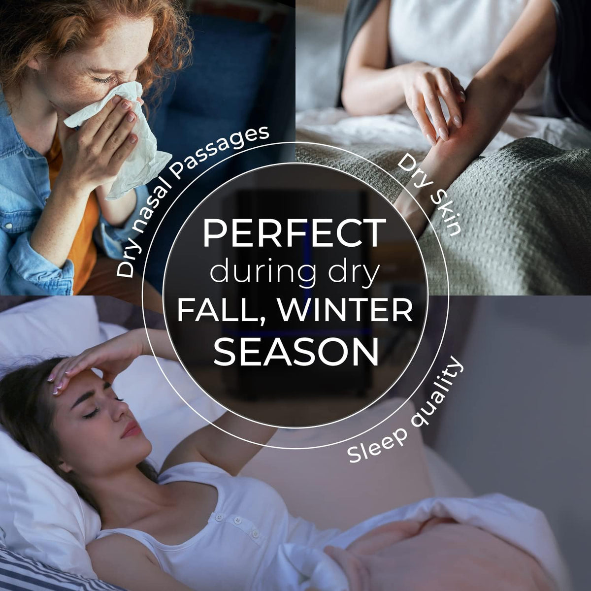 Everlasting Comfort 2.5L Kids Humidifiers for Bedroom - Easy to Clean 24HR Runtime No-Filter Quiet Kids & Baby Humidifier for Nursery, Home, Plants, Allergies, Dry Skin, Congestion, Indoor