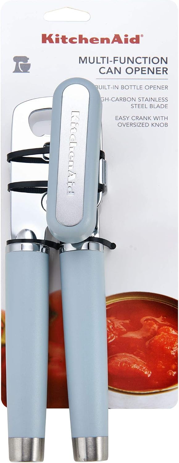KitchenAid Gourmet Multifunction Can Opener/Bottle Opener, 8.36-Inch, Pistachio