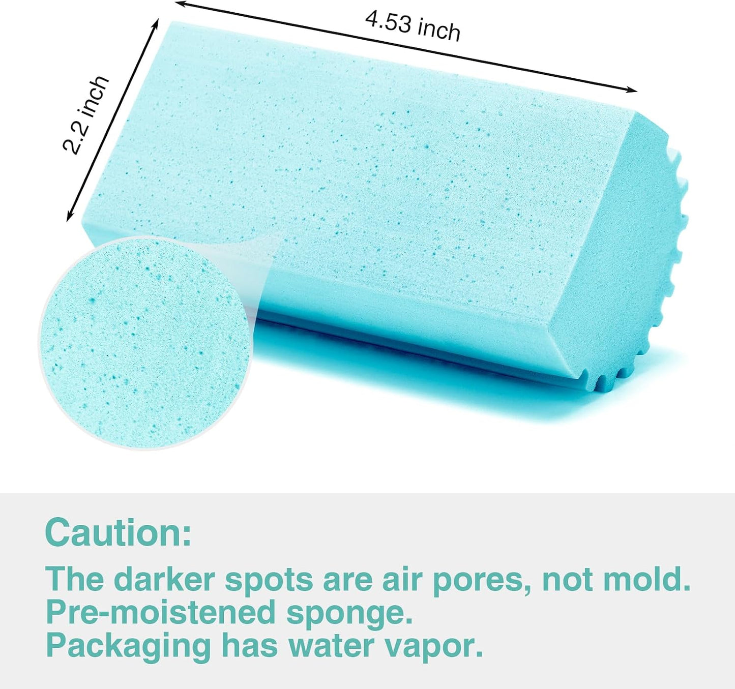 4 Pack Damp Dusting Sponge Duster, Grey Dust Cleaning Sponge, Reusable Household Cleaning Sponge Tool for Blinds, floorboards, Fan Blades, Vents, Glass, Railings, Mirrors