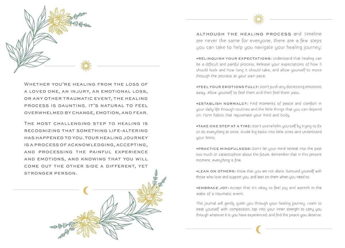 Healing: A Day and Night Reflection Journal (Inner World)