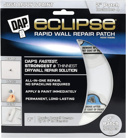 DAP Eclipse Rapid Wall Repair Patch, 6 in (7079809165)