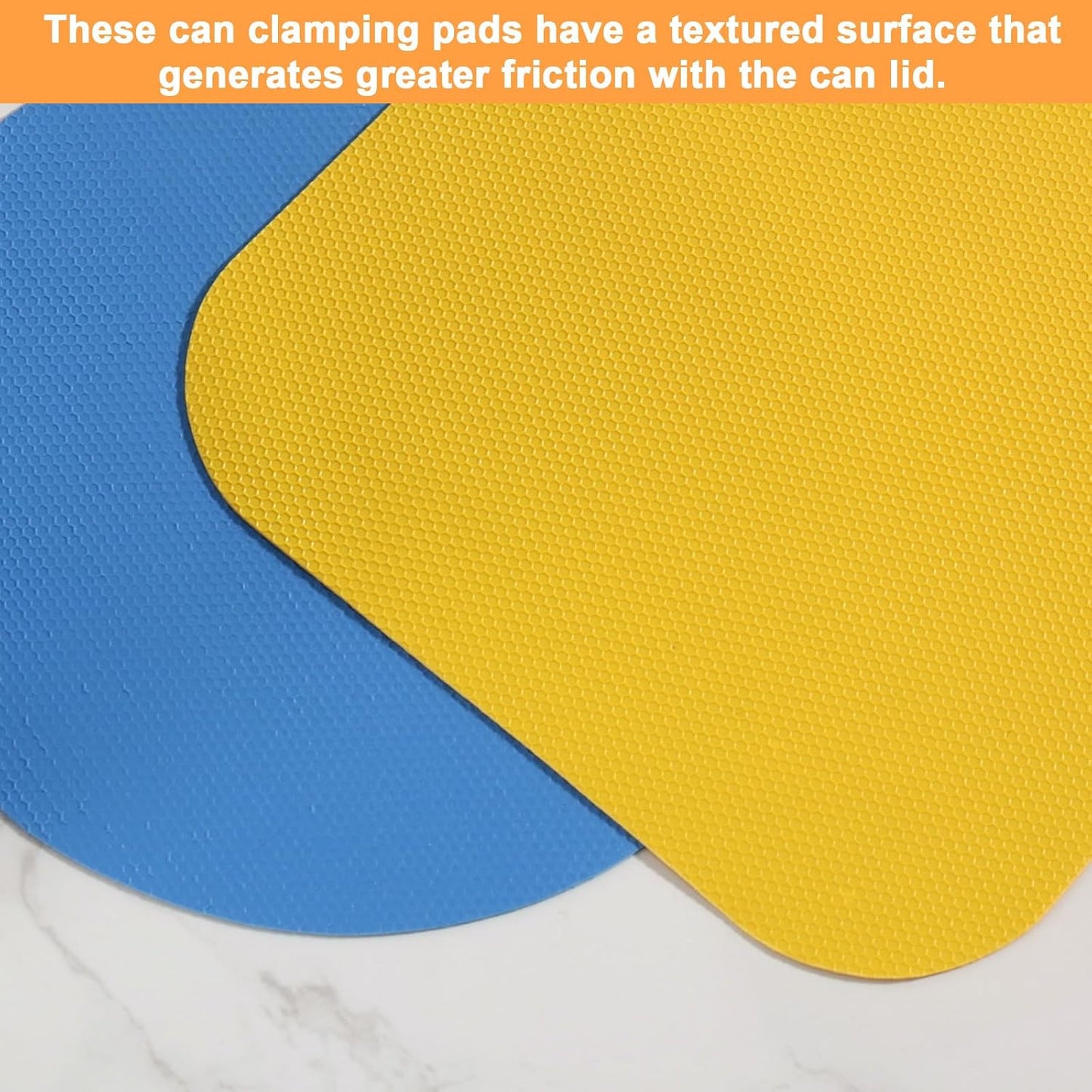 LUTER 4pcs Jar Opener Gripper Pad for Seniors with Weak Hands, Rubber | Multi-function Silicone Bottle Opener Lid Cap Rubber Gripper Pads Kitchen Coasters Gadgets, Light Blue, Green