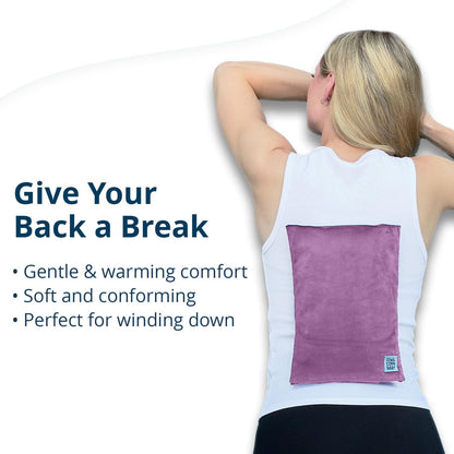 Microwave Heating Pad - Moist Heat Warm Compress for Back, Neck and Cramps