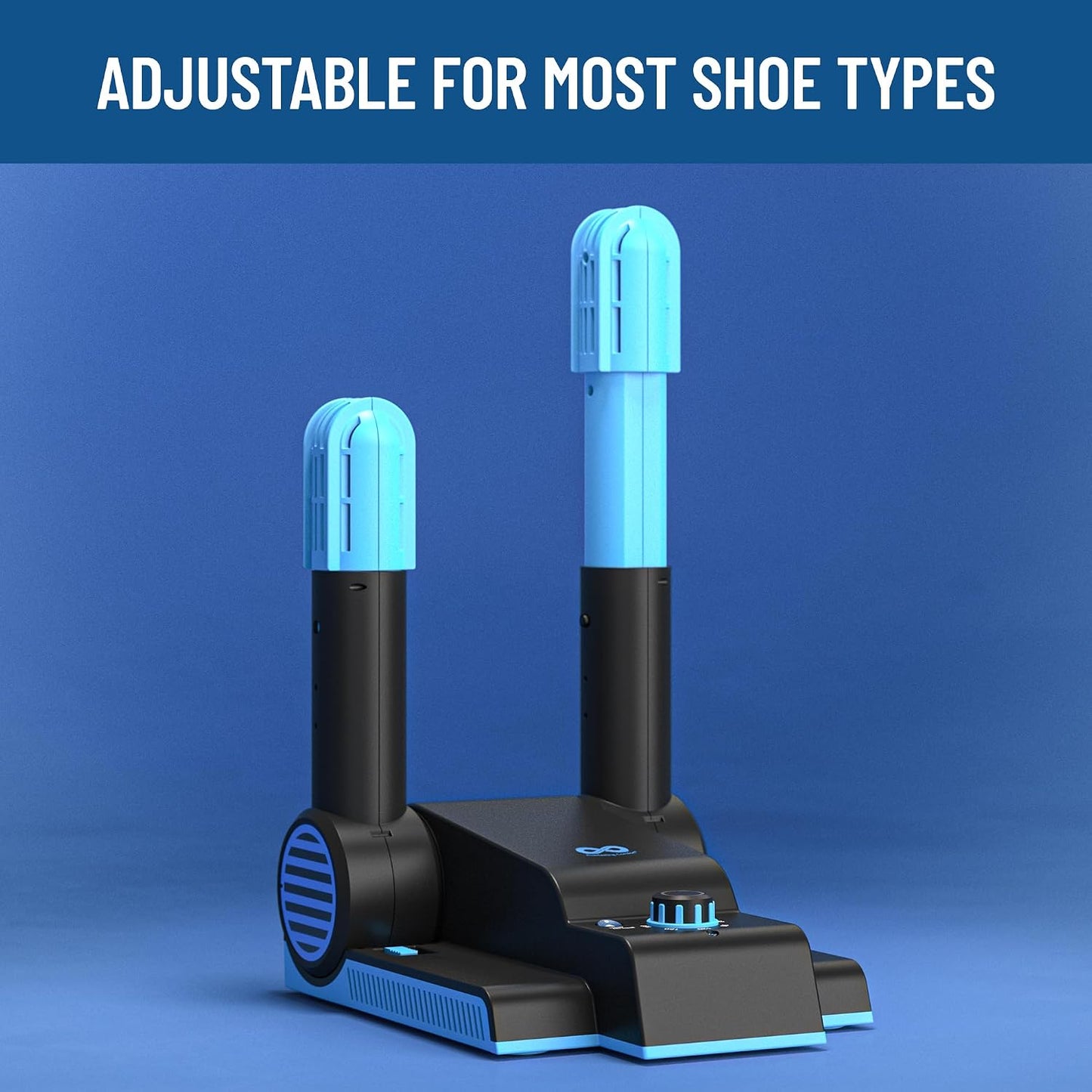 Everlasting Comfort Boot Dryer for Work Boots, Quiet Shoe Dryer, Standard | Portable Shoe Dryer, Compact Design, For Boots, Sneakers, Gloves & Winter Gear, Shoe Warmer, Glove Dryer, Everyday Use