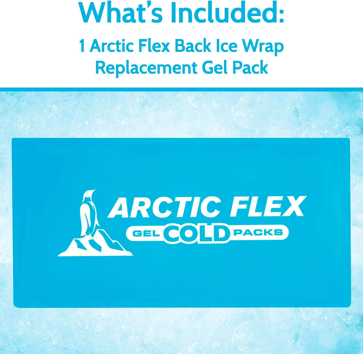 Arctic Flex Gel Replacement Packs - Ice Packs Reusable for Elbow Ice Brace