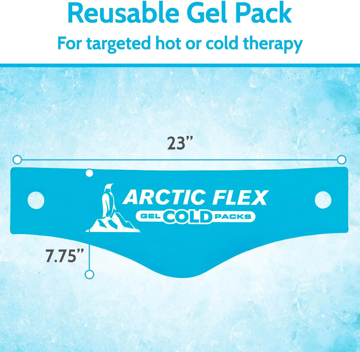 Arctic Flex Gel Replacement Packs - Ice Packs Reusable for Elbow Ice Brace