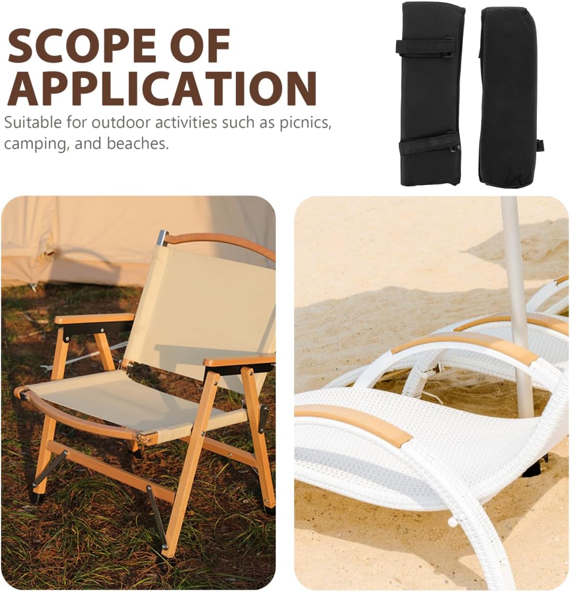 Foldable Chairs Arm Rest Pad Recliner Replacement Cushion Adjustable Soft Armrest Covers for Office Outdoor Use Support for Pregnant Women Elderly Children 13.38X12.99X1.96In