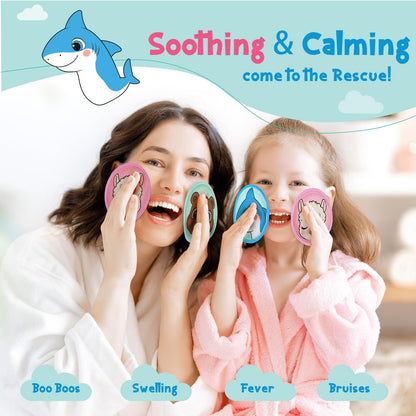 Gel Ice Pack for Injuries 2 Packs Cute Reusable Hot Cold Gel Packs
