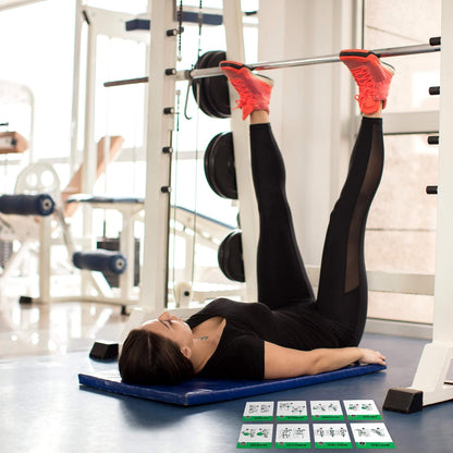 NewMe Fitness Pilates Workout Cards, Instructional Fitness Deck for Women & Men, Beginner Fitness Guide to Training Exercises at Home or Gym