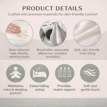 2026 Upgraded Leg Pillow for Side Sleeping with Strap, Knee Pillow Between Legs for Nighttime Sleep, Sciatica Support for Lower Back, Knees, Joints & Spine, Post-Surgery Alignment Pillow