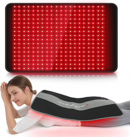 Comfytemp Red Light Pad for Body, 14.4'' x 6.1'', 660nm & Invisible 850nm