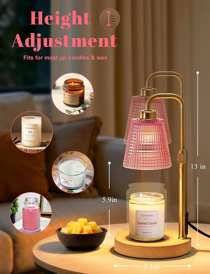 Candle Warmer Lamp with Timer, Birthday Gifts for Women, Ideal Fall Decor