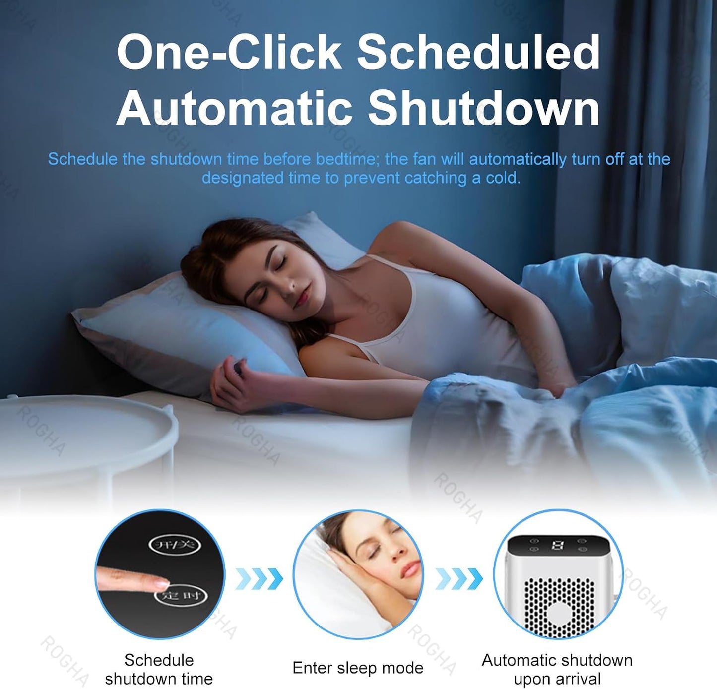 Home Water-Cooled Bed System,12V Cooling Bed System with LCD Display&Air Purification Function,for Hot Sleeper and Night Sweat